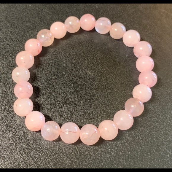 Rose Quartz 🌹Mindfulness Gems🌈 Bracelet. - Picture 1 of 1